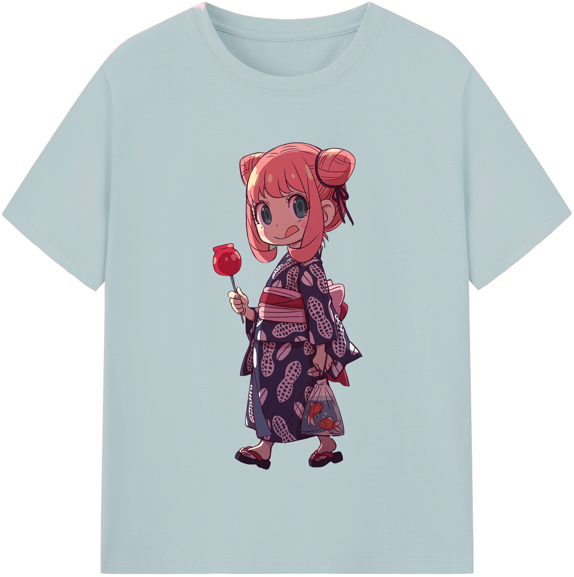 （画像用） SPY×FAMILY间谍家家酒 綿100％半袖Tシャツ（フロントプリント）